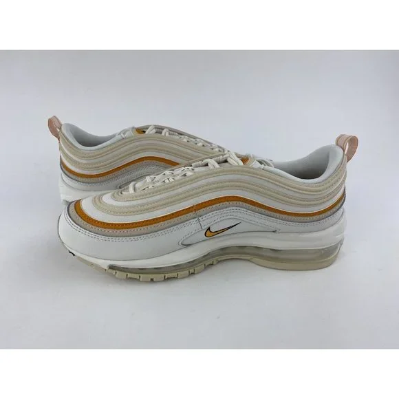 Nike Air Max 97 Beige Orange Women's Sneakers Shoes Tan Phantom Curry DQ8594 001 - Picture 12 of 12